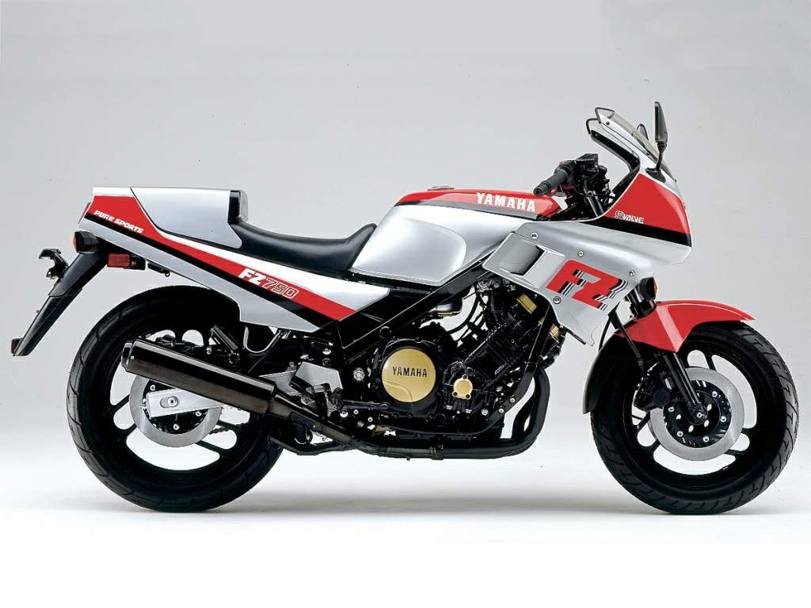 Ecco le pi importanti novit del 1985. Yamaha FZ750